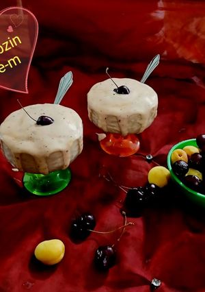 عکسی از دستور اسموتی موز گیلاس زردآلو🍒🍌🍑
