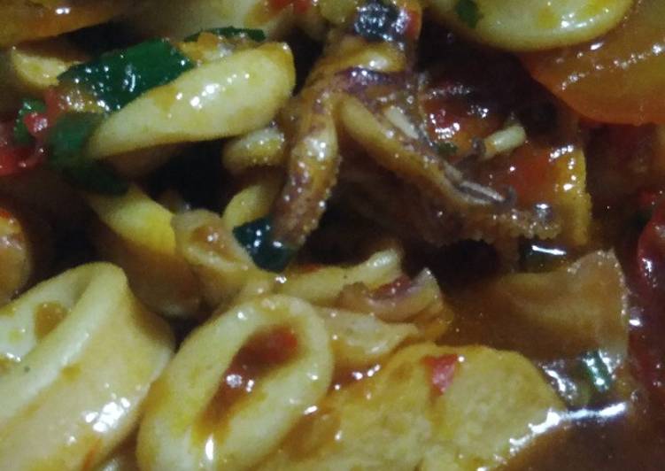 Resep Tumis Tahu Cumi, Enak Banget