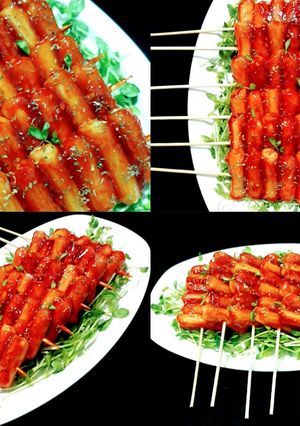 รูปของ โซต๊อก โซต๊อก So Tteok So Tteok (Korean Sausage And Rice Cake)