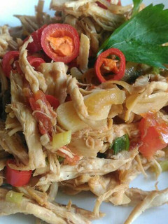 Foto resep Ayam suwir basah