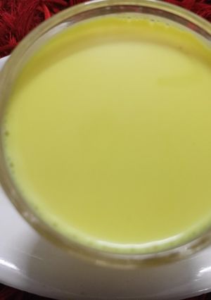 A picture of Turmeric Milk.