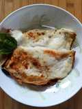 Crepes con spinaci e besciamella