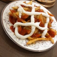 A picture of Masala fries.