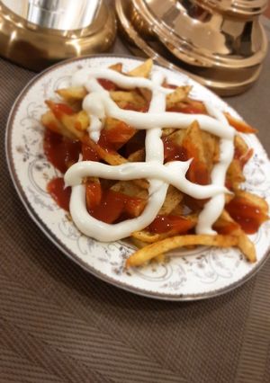 A picture of Masala fries.