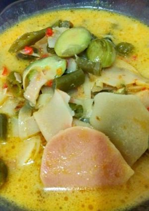 Foto resep Rebung rasa kuah kare