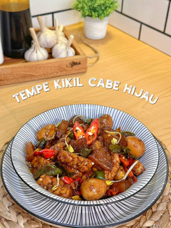 Foto resep Tempe Kikil Cabe Hijau
