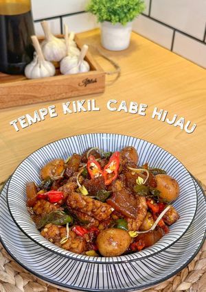 Foto resep Tempe Kikil Cabe Hijau