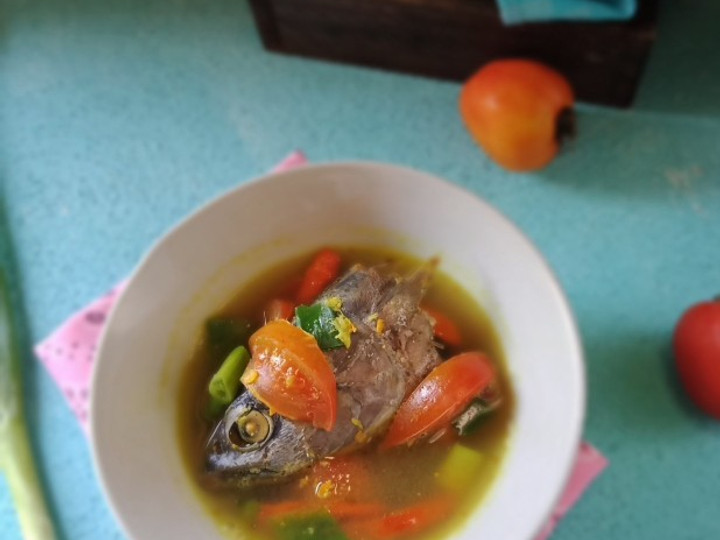 Langkah Mudah untuk Menyiapkan Kepala tongkol asam pedas, Lezat