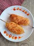 Kentang Spiral tanpa alat