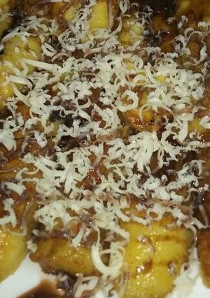 Foto resep Pisang coklat keju lumer