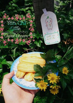 Hình của món Choux Cream (Su kem).