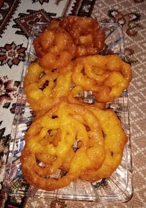 عکسی از دستور زولبیا با پف عالی