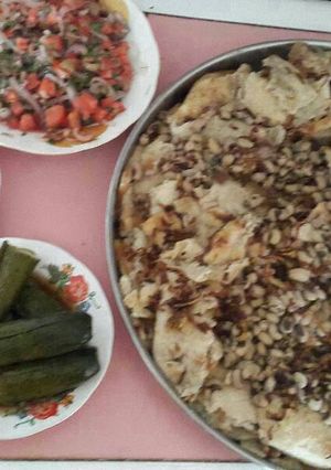 صورة لوصفة اكلة عوين عراقية حب لوبية يابس
