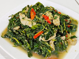 Tumis Daun Singkong