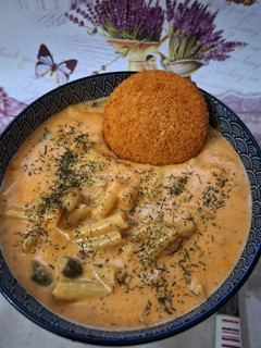 Friss kapros zöldbabfőzelék 🥣🥣🥣 recept fotója