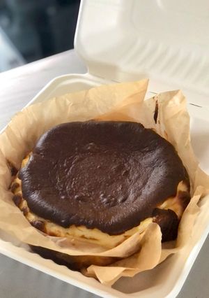 Foto resep Keto Basque Burnt Cheesecake