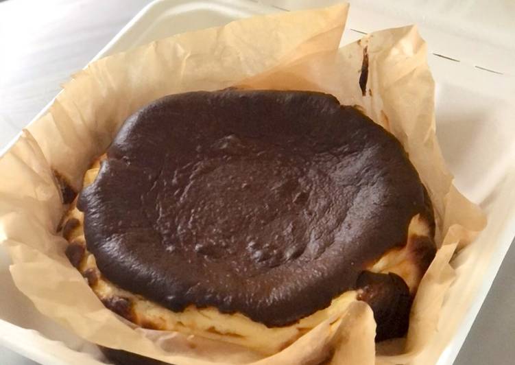 Langkah Mudah untuk Membuat Keto Basque Burnt Cheesecake Anti Gagal