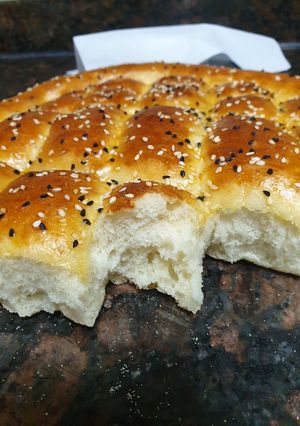 صورة لوصفة خبز رمضان أو الخبز التركي