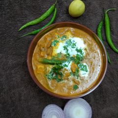 A picture of Rajma paneer.