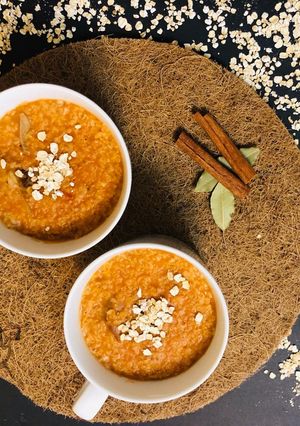 A picture of Red Oats Lamb soup.