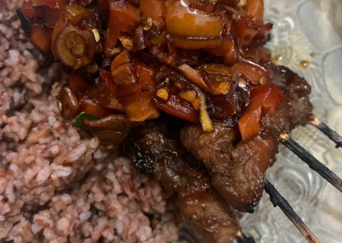 Sate kambing muda empuk