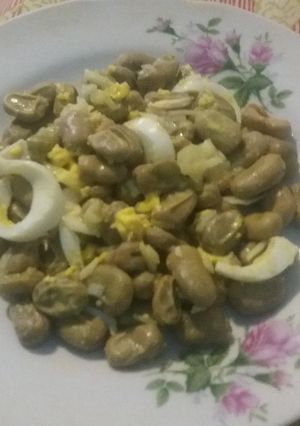 Una foto de Ensalada de Habas
