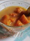 Kolak waloh / labu kuning / labu oren