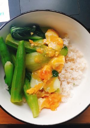 Hình của món Cơm đơn giản.