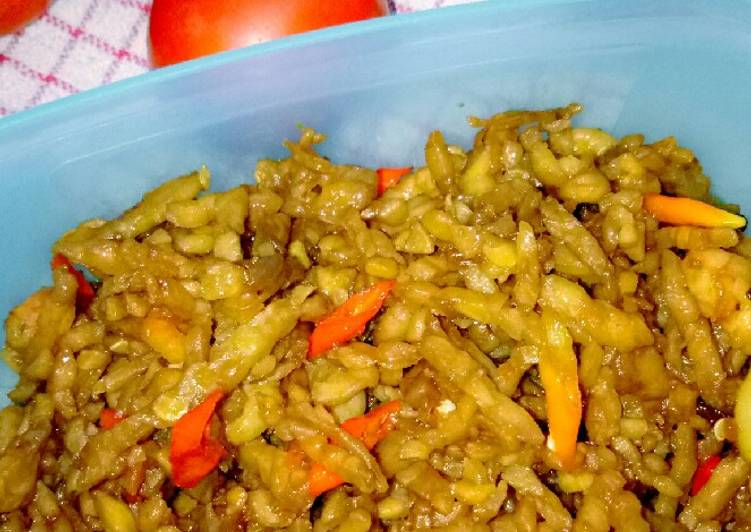 Udang Tempe Kecap Kering