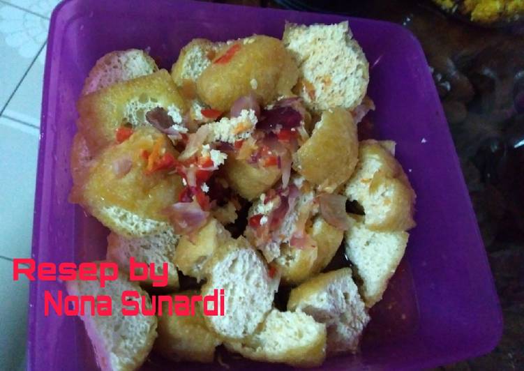 Tahu gejrot khas cirebon