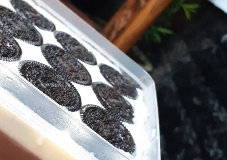 Puding Fla Oreo