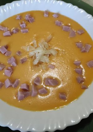 Una foto de Crema de zanahoria en 23 minutos