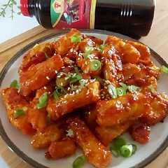 รูปของ Korean Crispy Tofu (Tahu Crispy Saus Korea)