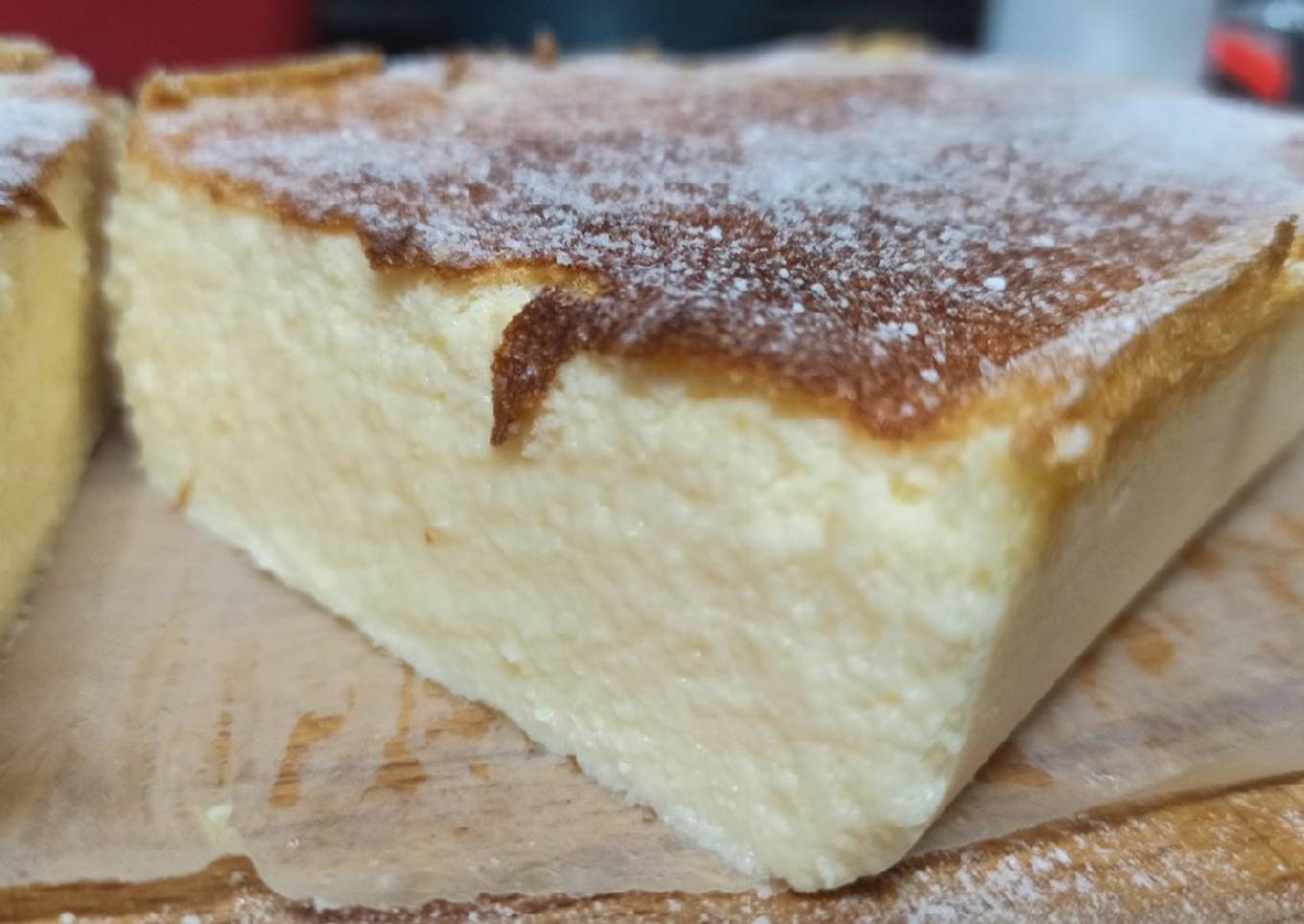 Tarta de queso al estilo japonés con Thermomix