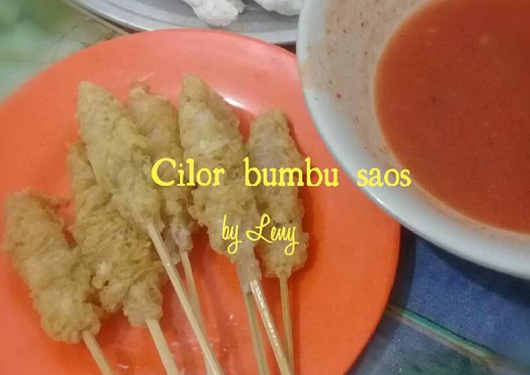 Cilor bumbu saos