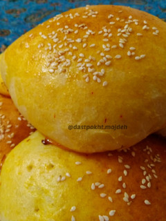 عکسی از دستور نان همبرگر