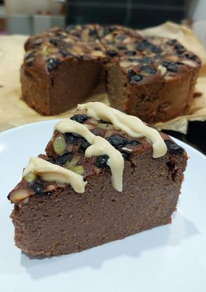 Foto resep Anabolic Chocolate Bread Pudding|High Protein, Low Calorie, Sugar & Gluten Free