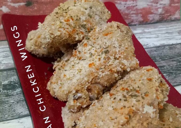 Parmesan Chicken Wings (Keto/DEBM friendly)