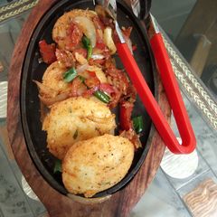 A picture of Masala idli.