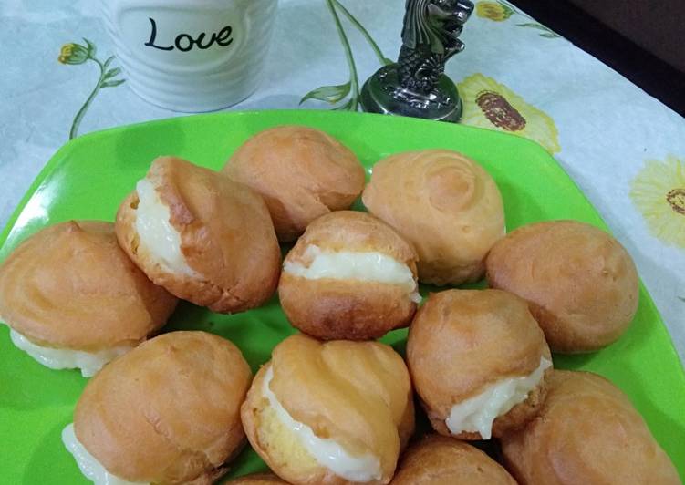 Bagaimana Mengolah Kue sus vla vanila yang Lezat