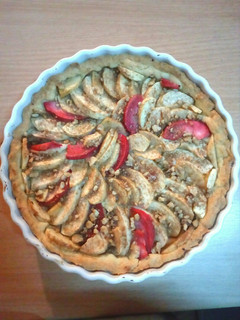 A picture of Apple tart.