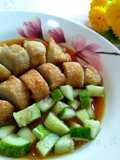 Pempek Teri (Anchovy Fishcake)