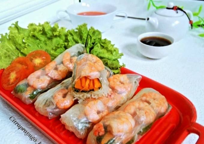 Resep Vietnam Spring Roll Resep Vietnam Spring Roll