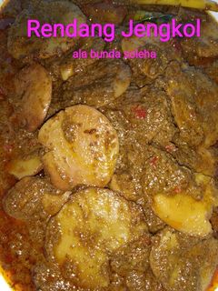 Foto resep Rendang Jengkol