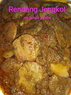 Foto resep Rendang Jengkol
