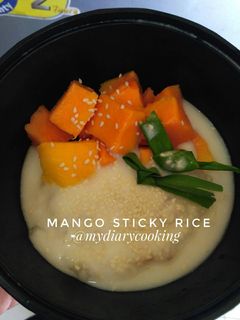 Foto resep Mango Sticky Rice Simple