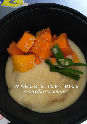 Foto resep Mango Sticky Rice Simple