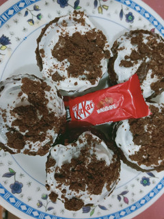 صورة لوصفة كاب كيك طبقات 😋