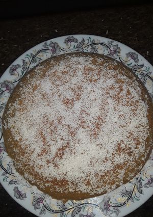 عکسی از دستور کیک دارچینی ونارگیلی