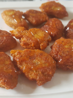 Una foto de Bollitos de lenteja coral, patata al curry sin gluten Thermomix